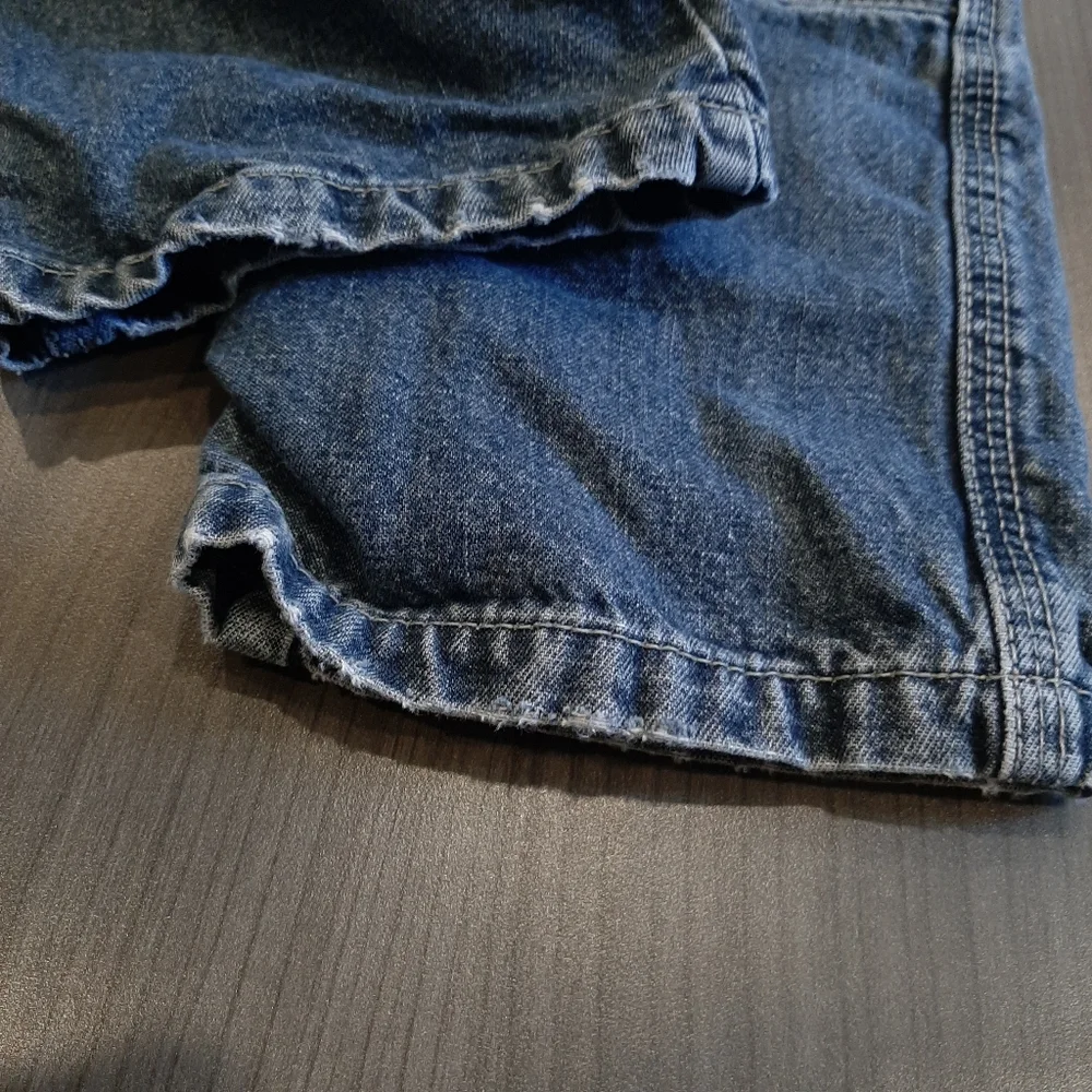 CHILDRENS PLACE Carpenter Jeans Straight Leg Denim Adjustable Waist Size 24M